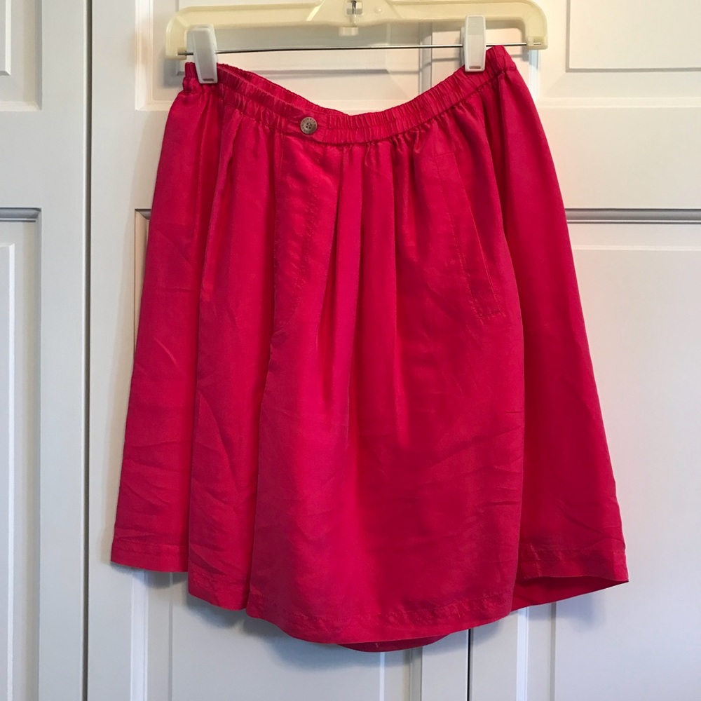 Kriss Kross Pink Silk Shorts